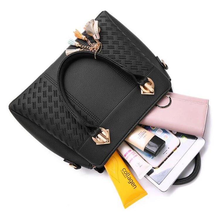 Borsa a Mano Elegante da Donna con Tracolla