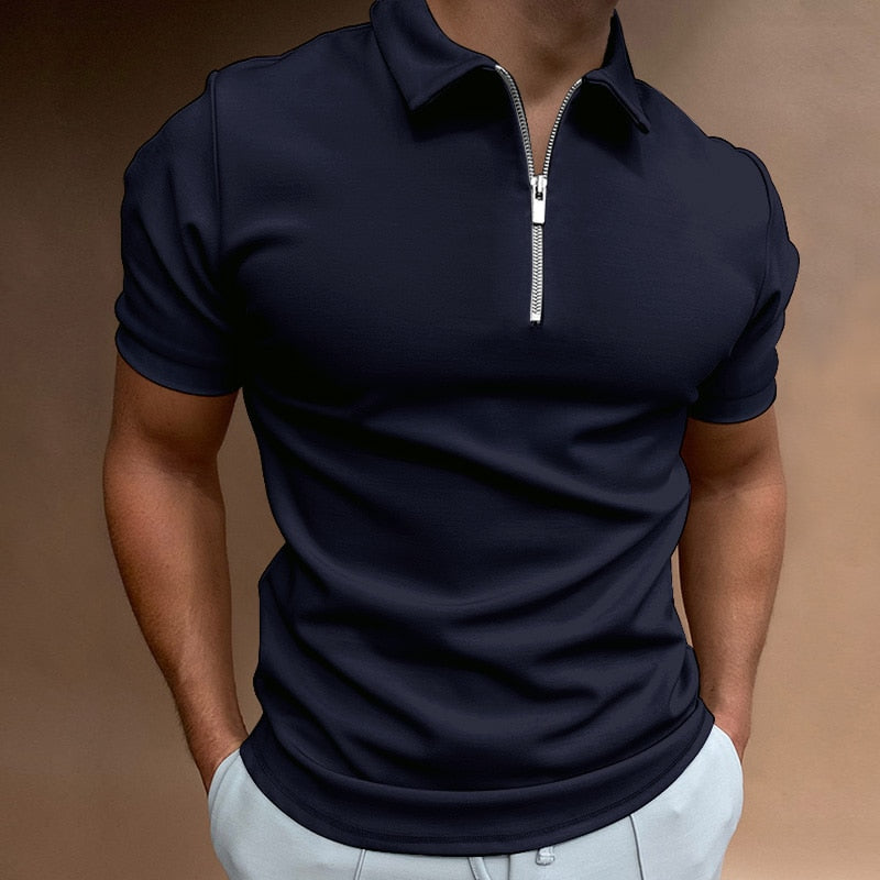 Polo Elegante Tinta Unita