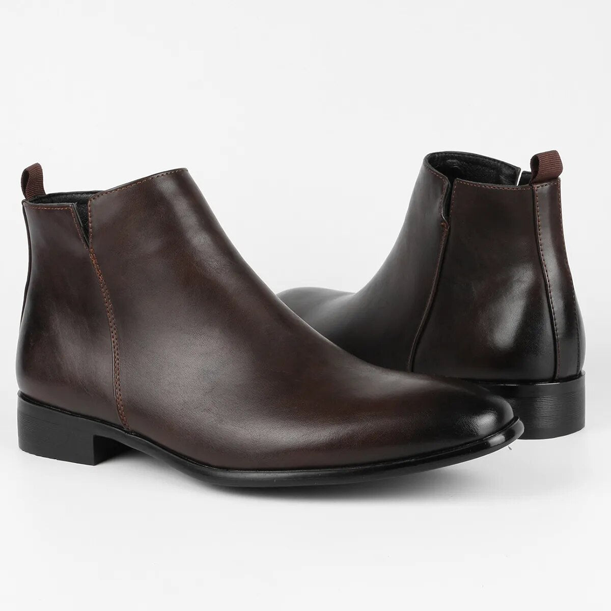Bottines Chelsea confortables pour homme | Bottines classiques élégantes à bout pointu