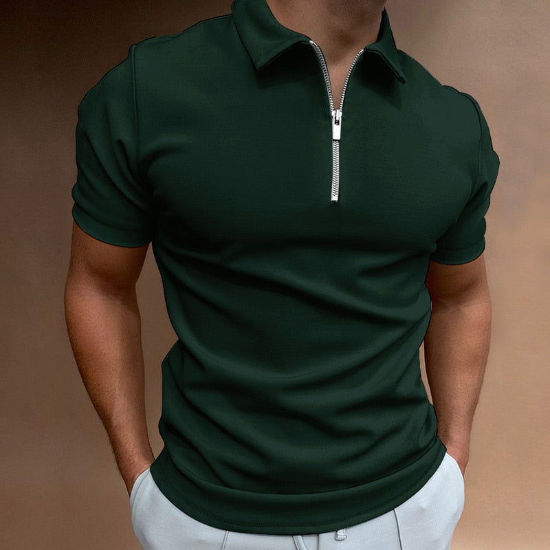 Polo Elegante Tinta Unita