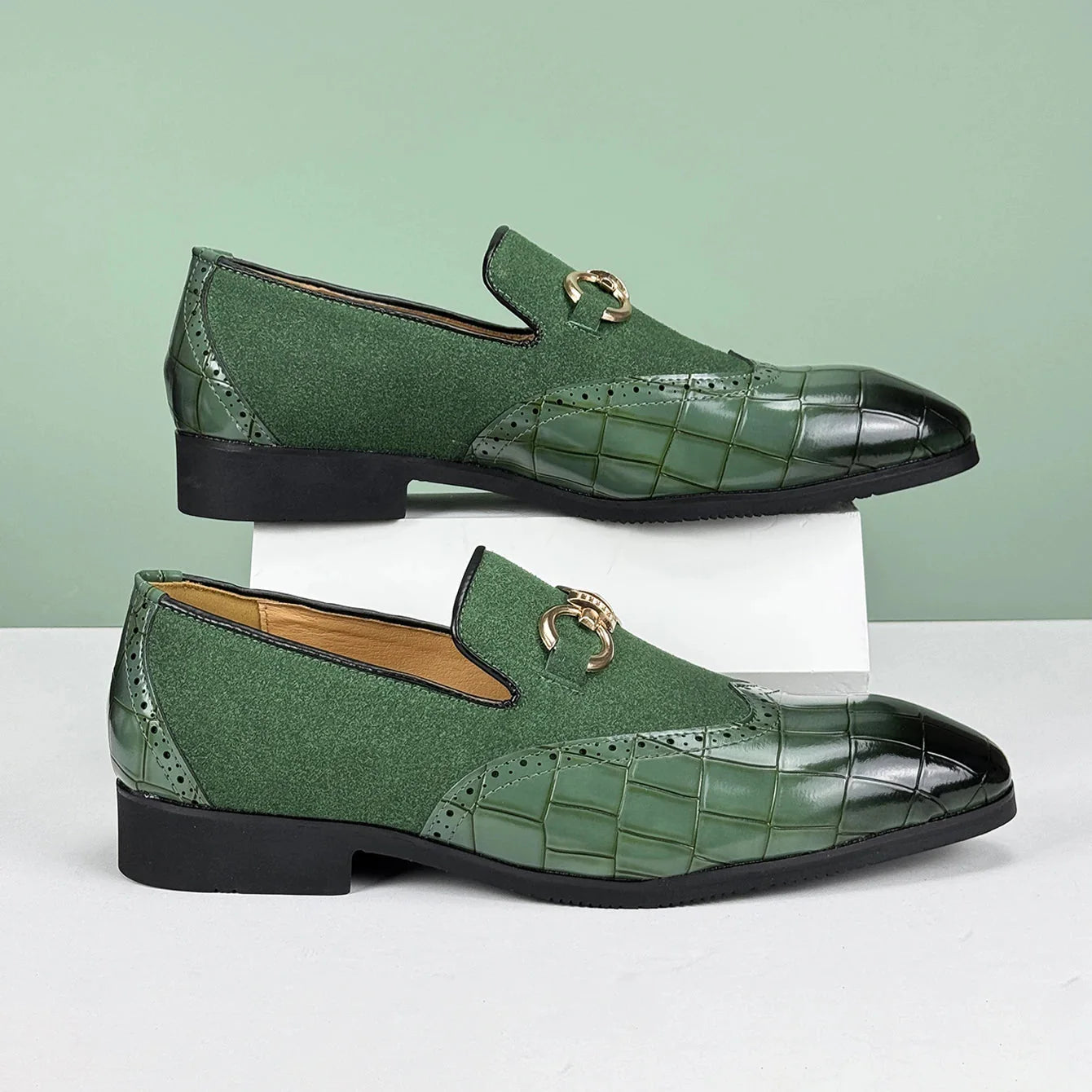 Mocasines de piel