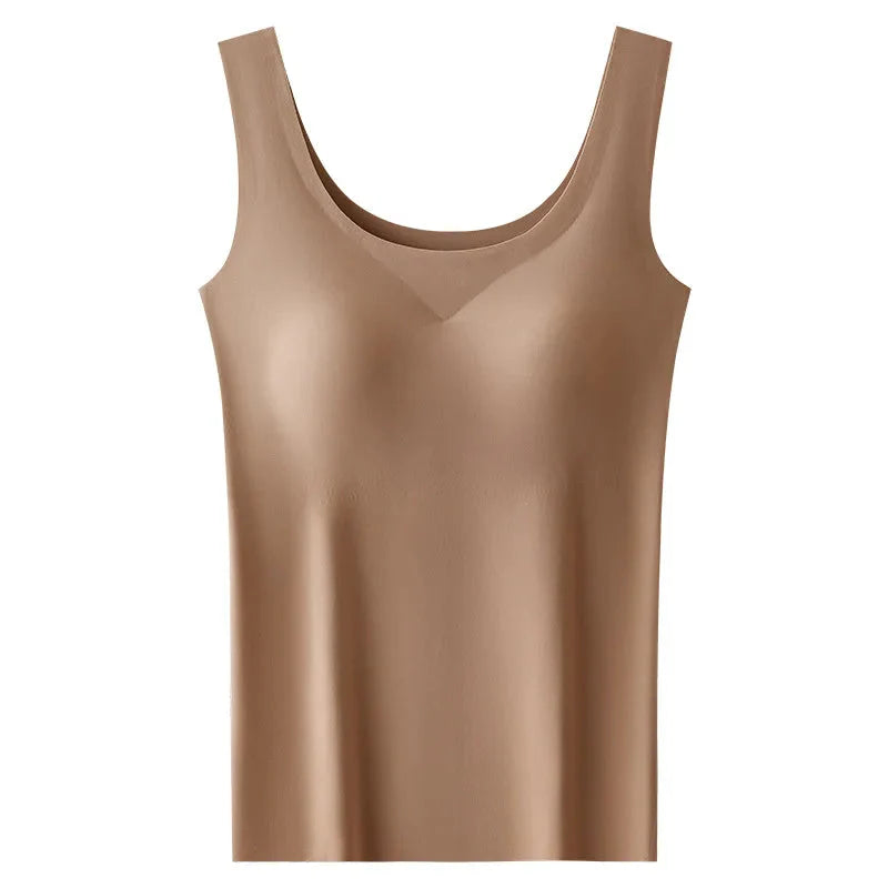 Canotta Seamless con Reggiseno Integrato