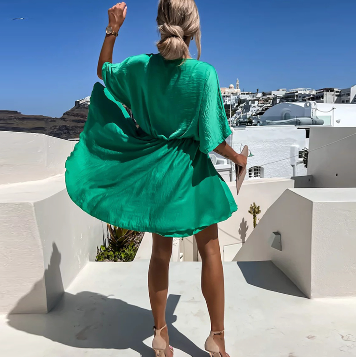 Elegant Wrap Dress with Comfortable Fit for Women