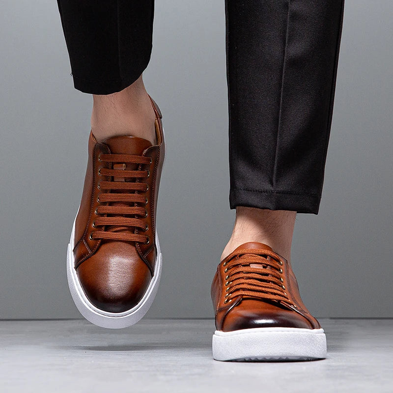 Læder Sneakers til Mænd