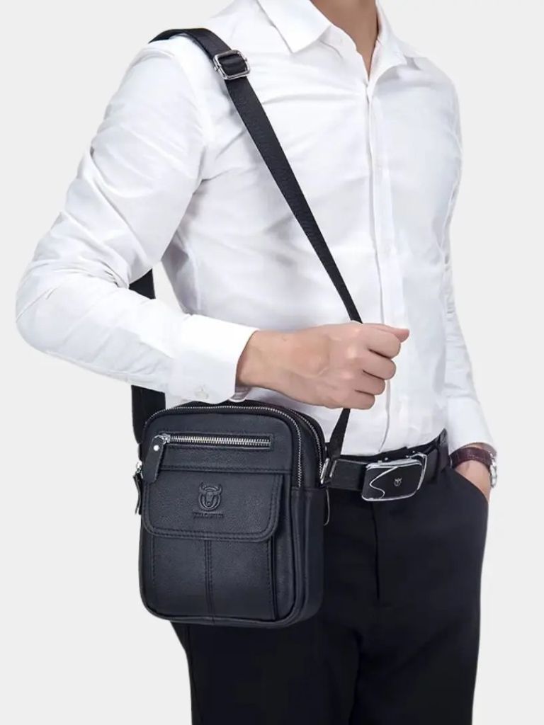 Simon | borsa messenger in pelle