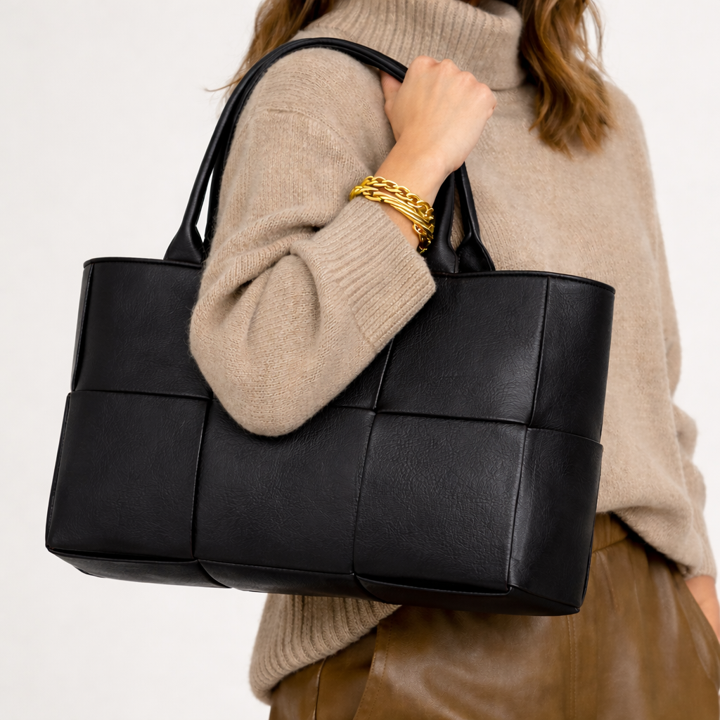 Borsa Tote Intrecciata da Donna