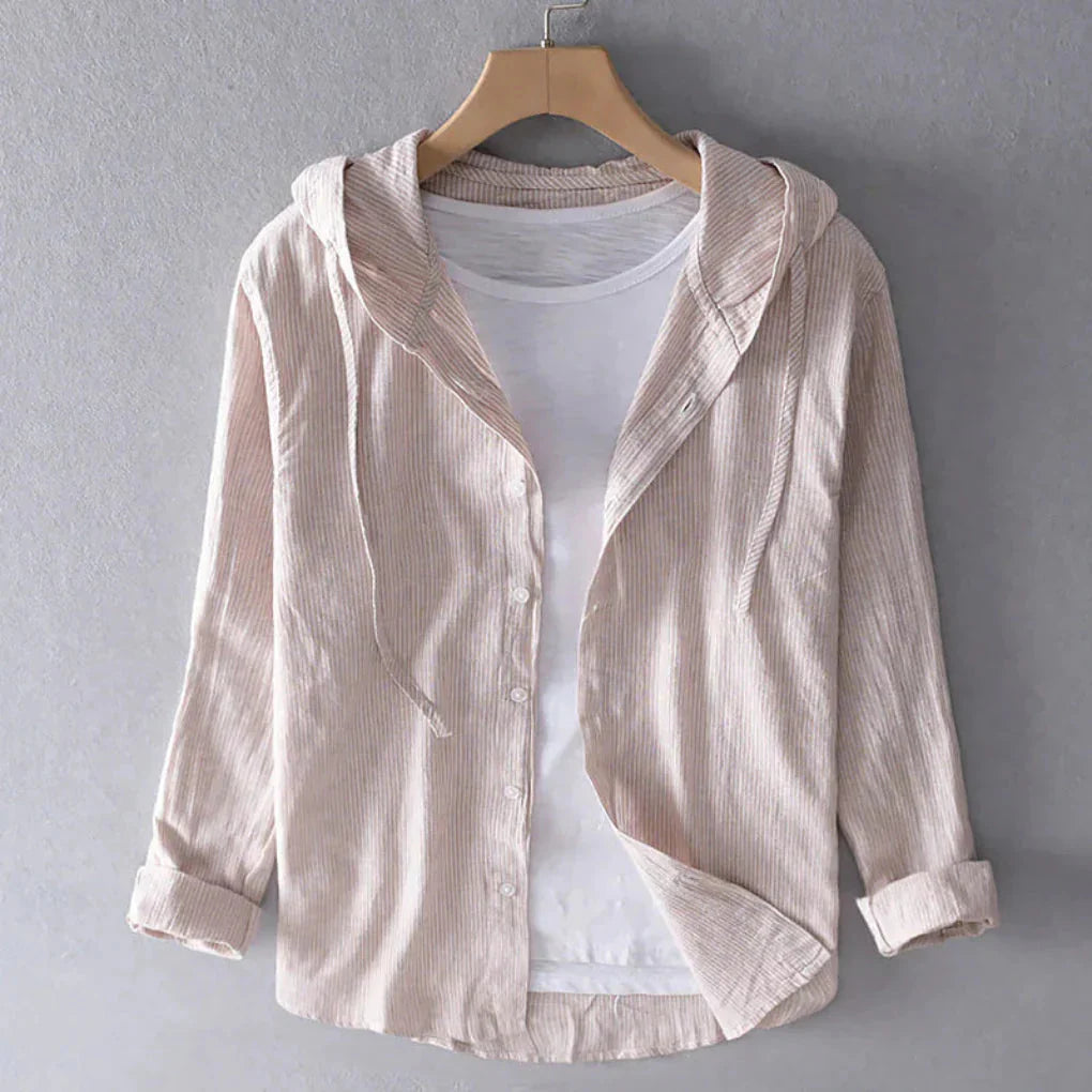 Blusa in lino traspirante da donna