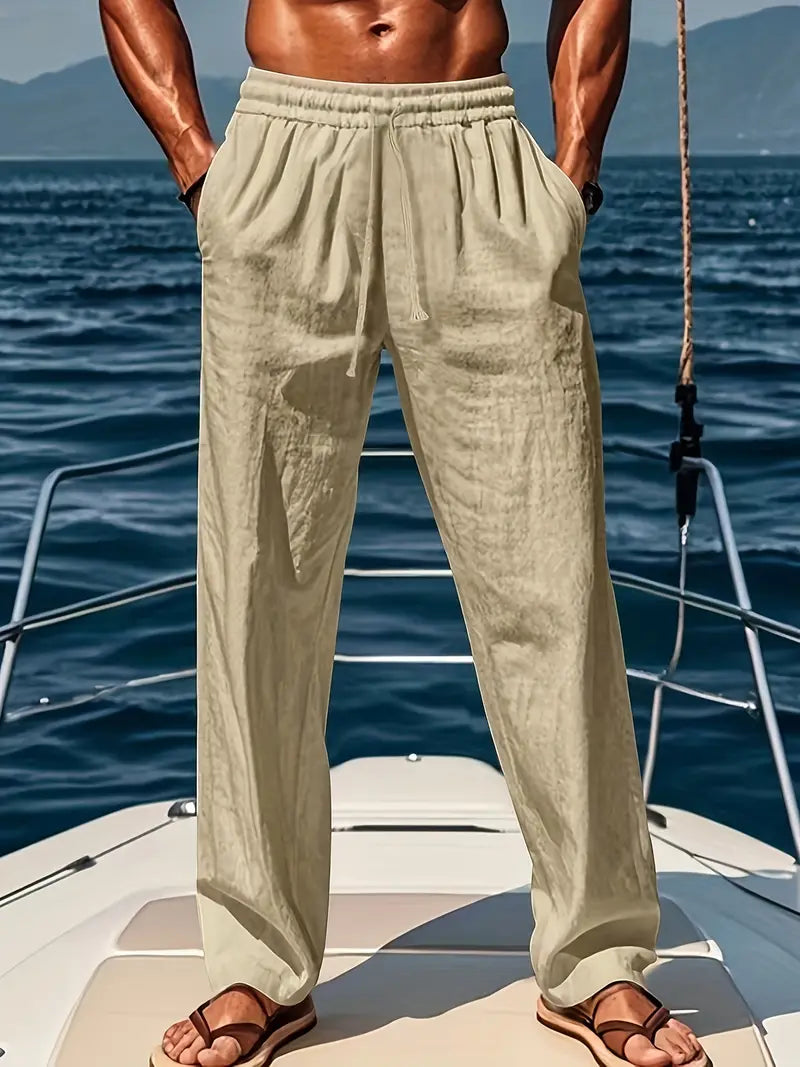 Pantaloni Uomo Relaxed Fit con Coulisse