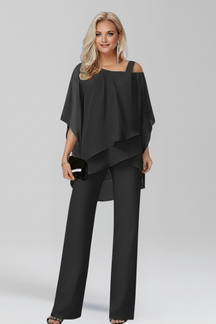 Isabel | Women's Wide-Leg Jumpsuit with Off-Shoulder Design