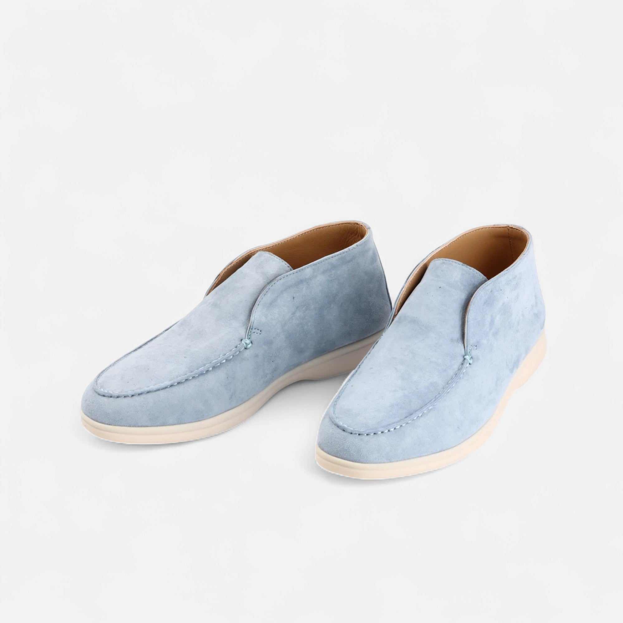 Mocassini Mule in Camoscio da Uomo - Heritage Camel