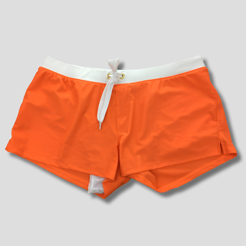 Costume Boxer Uomo da Mare a Vita Bassa con Coulisse