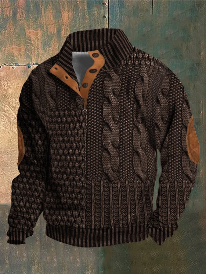 Lehký svetr na knoflíky pro jednoduchý a elegantní vzhled