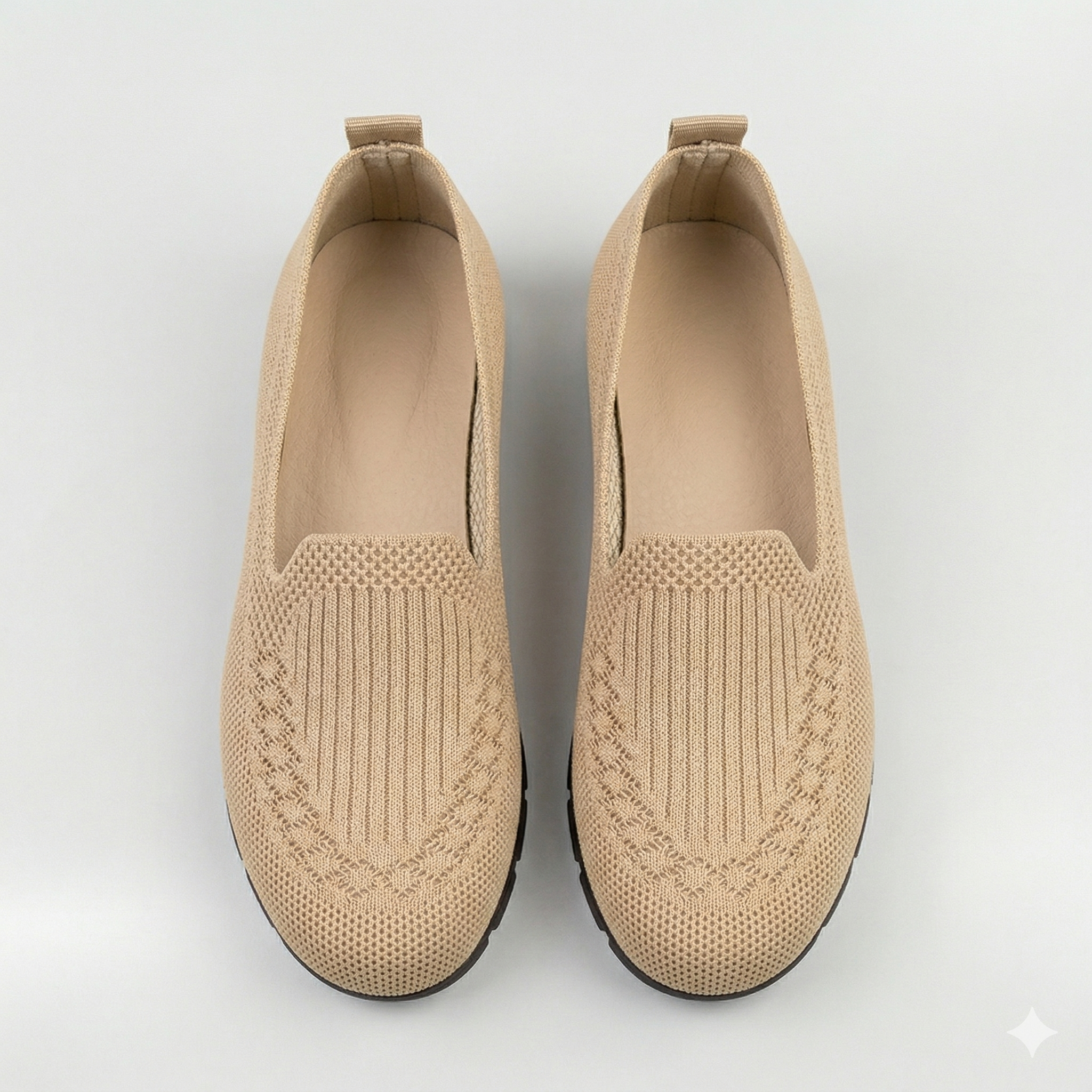 Lightweight, breathable orthopedic women's loafers for everyday comfort