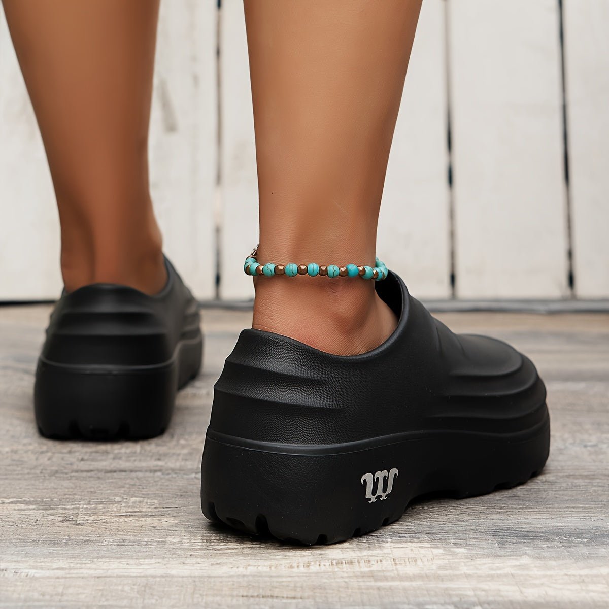 Zoccoli Slip-On Resistenti all'Acqua con Suola Ammortizzata