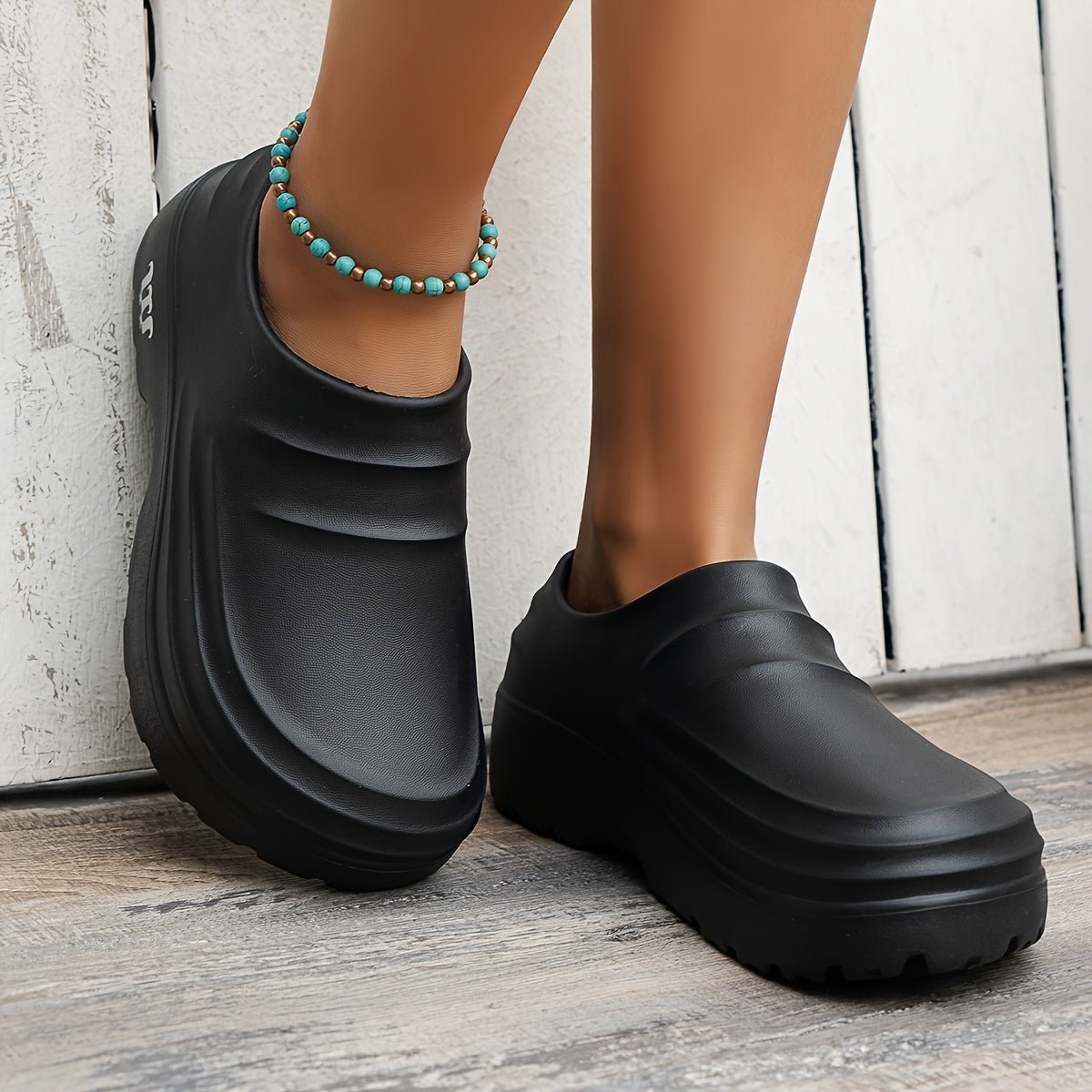 Zoccoli Slip-On Resistenti all'Acqua con Suola Ammortizzata