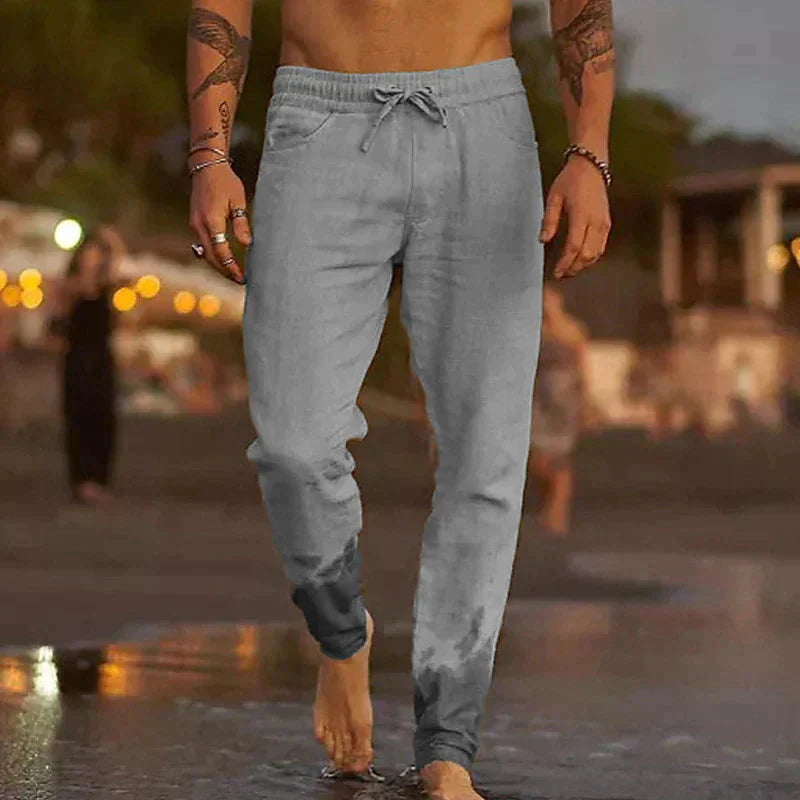 Pantaloni in lino da uomo classici – Intramontabili, freschi e versatili per un look urbano