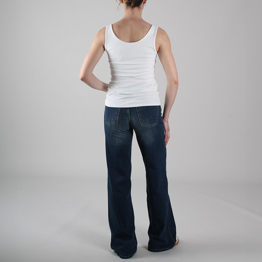 Canottina in Jersey Elasticizzato