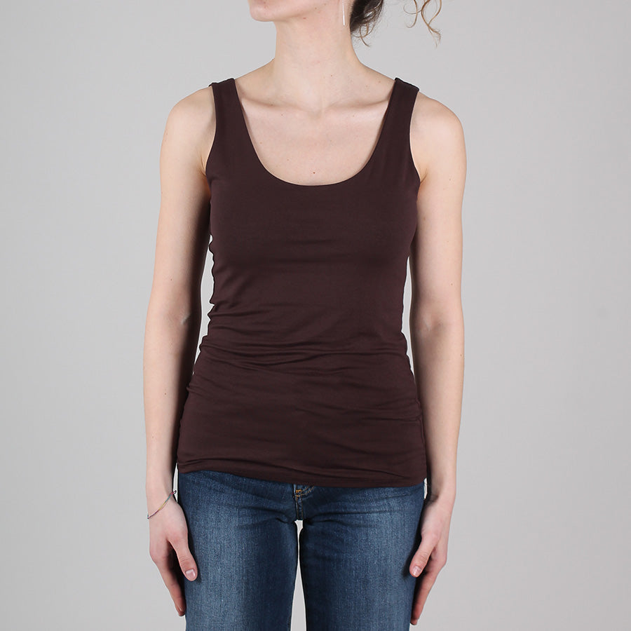 Canottina in Jersey Elasticizzato