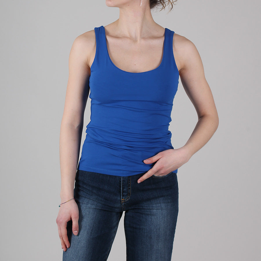 Canottina in Jersey Elasticizzato