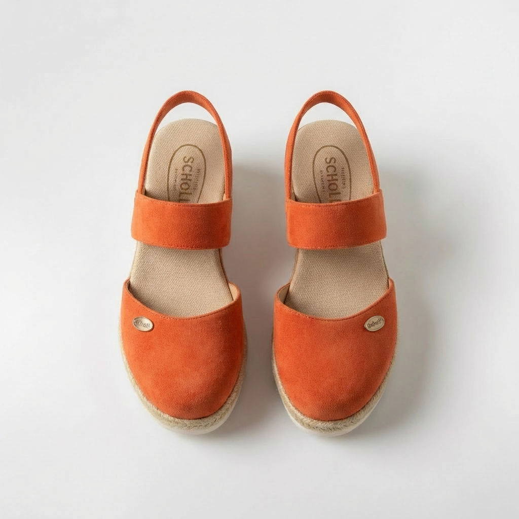 Women's espadrille sandals with strap and summer platform sole