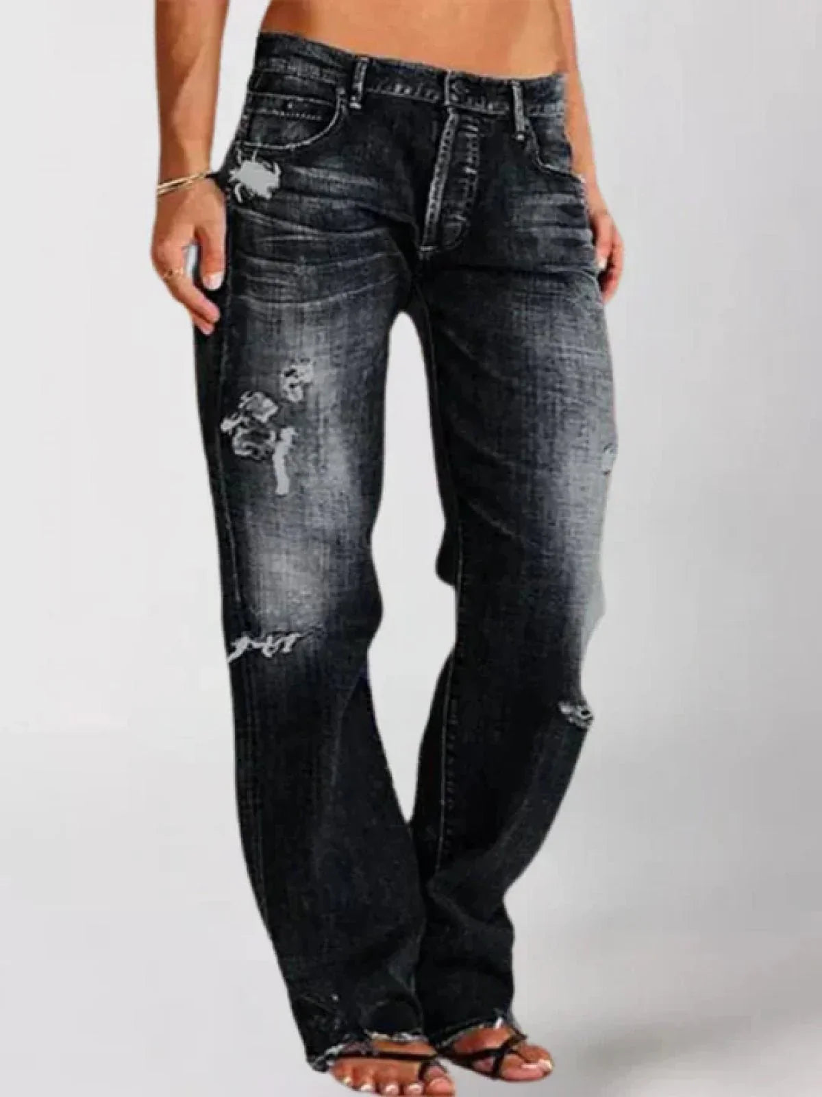 Jeans Eleganti a Vita Bassa