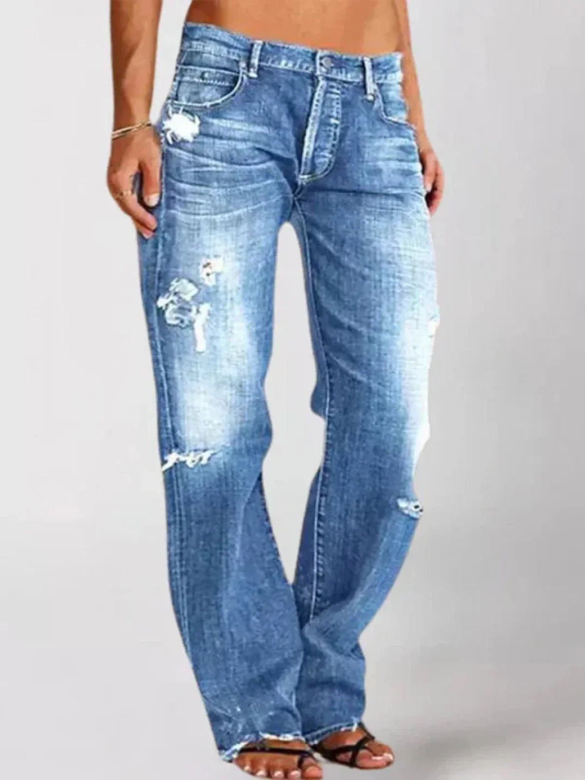Jeans Eleganti a Vita Bassa
