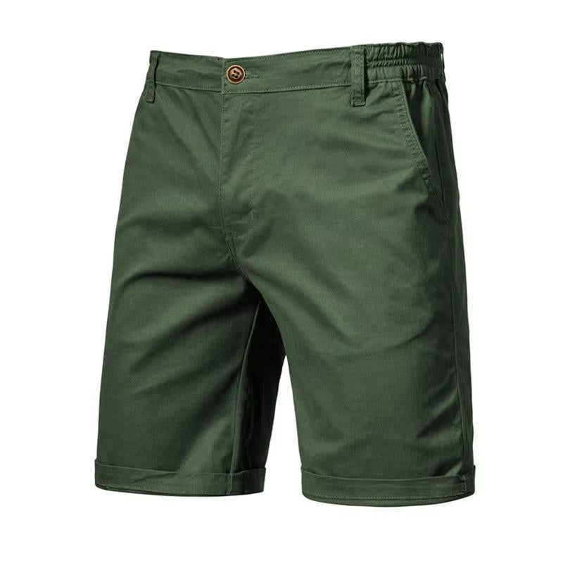 Pantaloncini da uomo in cotone con tasche