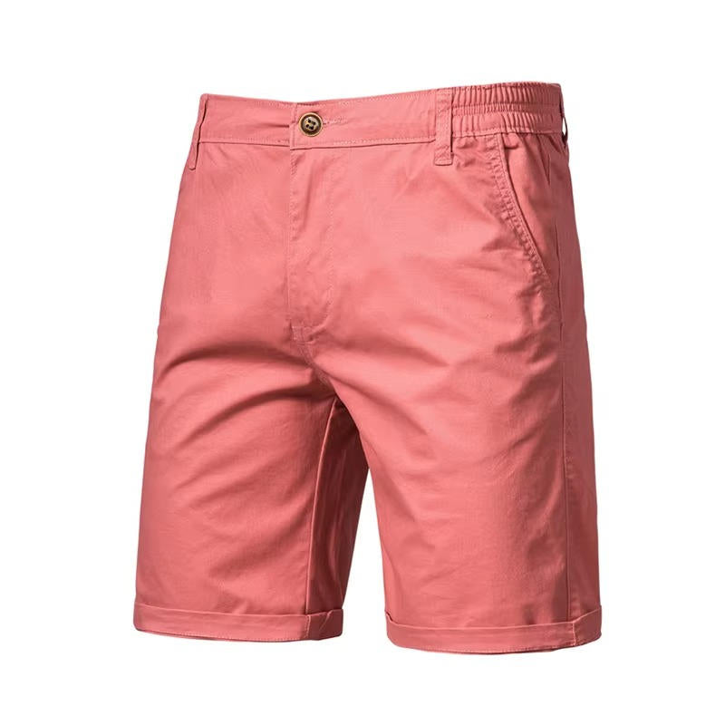 Pantaloncini da uomo in cotone con tasche