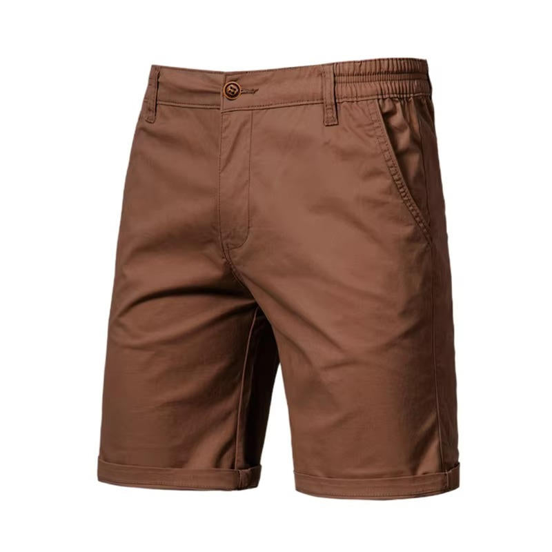 Pantaloncini da uomo in cotone con tasche