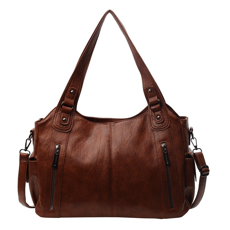 Sac à bandoulière pour femme – Élégant sac en cuir avec bandoulière réglable et design spacieux