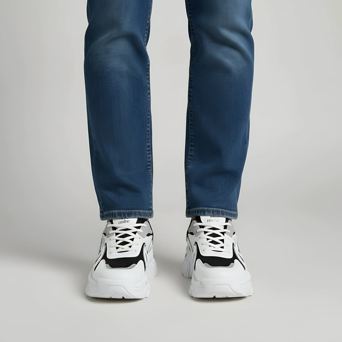 Γυναικεία chunky sneakers με πλατφόρμα, αθλητικά παπούτσια με ψηλή σόλα, κορδόνια, casual και άνετα