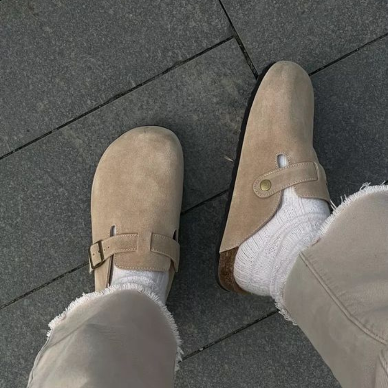 Damesabot med justerbare spænder