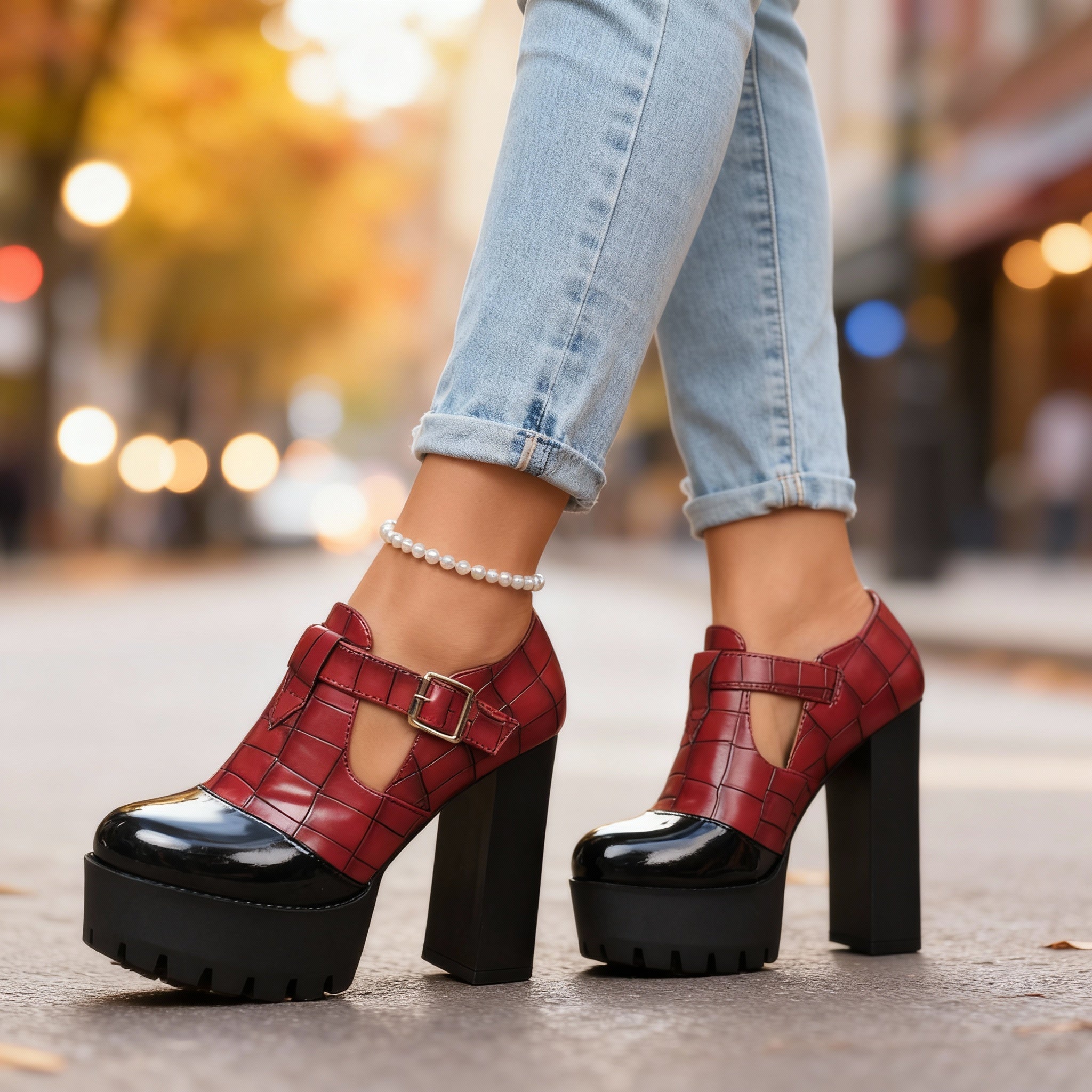 Buty na platformie