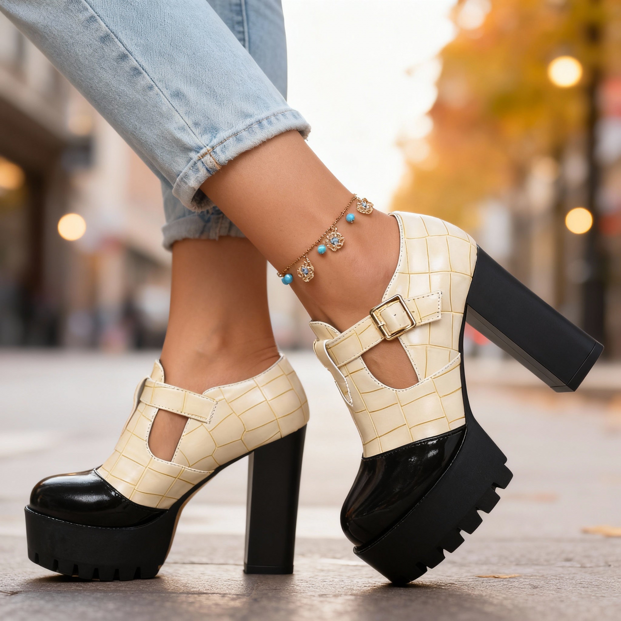 Buty na platformie