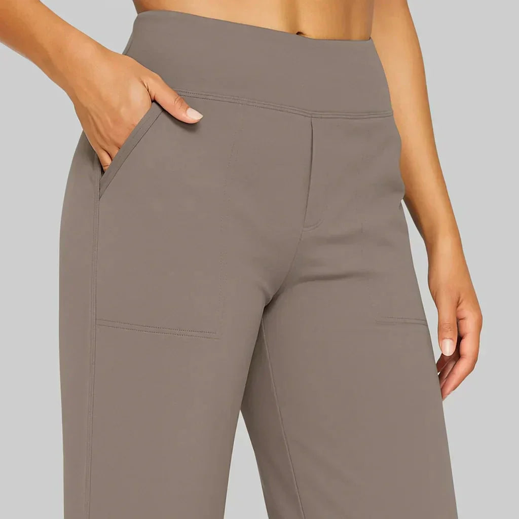 Pantaloni da Yoga Morbidi ed Eleganti da Donna – Activewear a Vita Alta