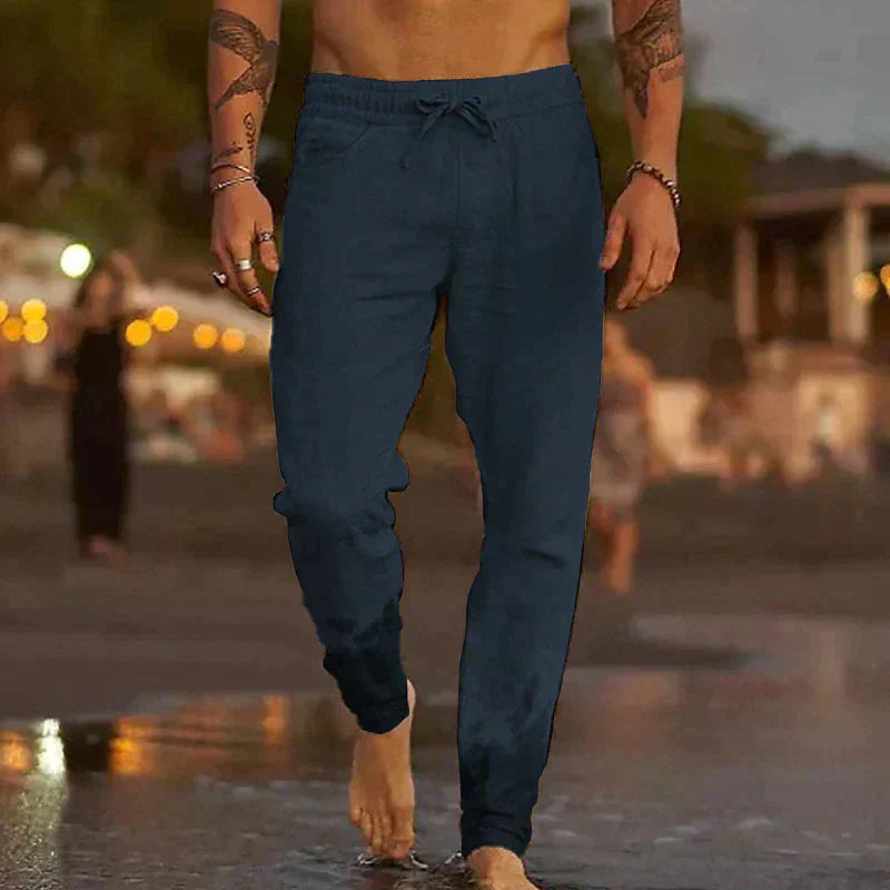 Pantaloni in lino da uomo classici – Intramontabili, freschi e versatili per un look urbano