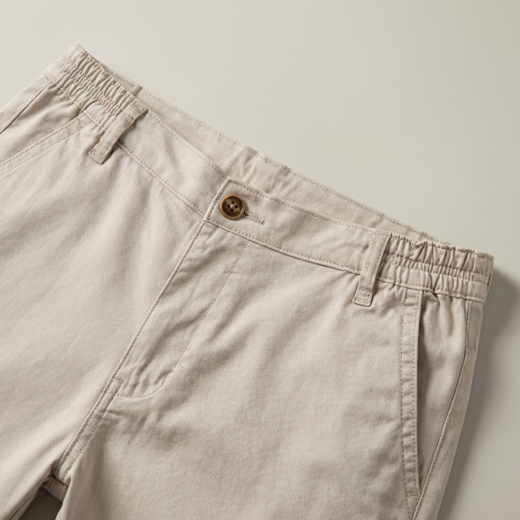 Bomuldsshorts til mænd med lommer