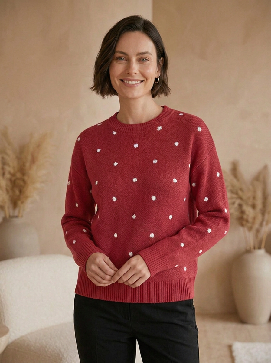 Maglione a Pois da Donna
