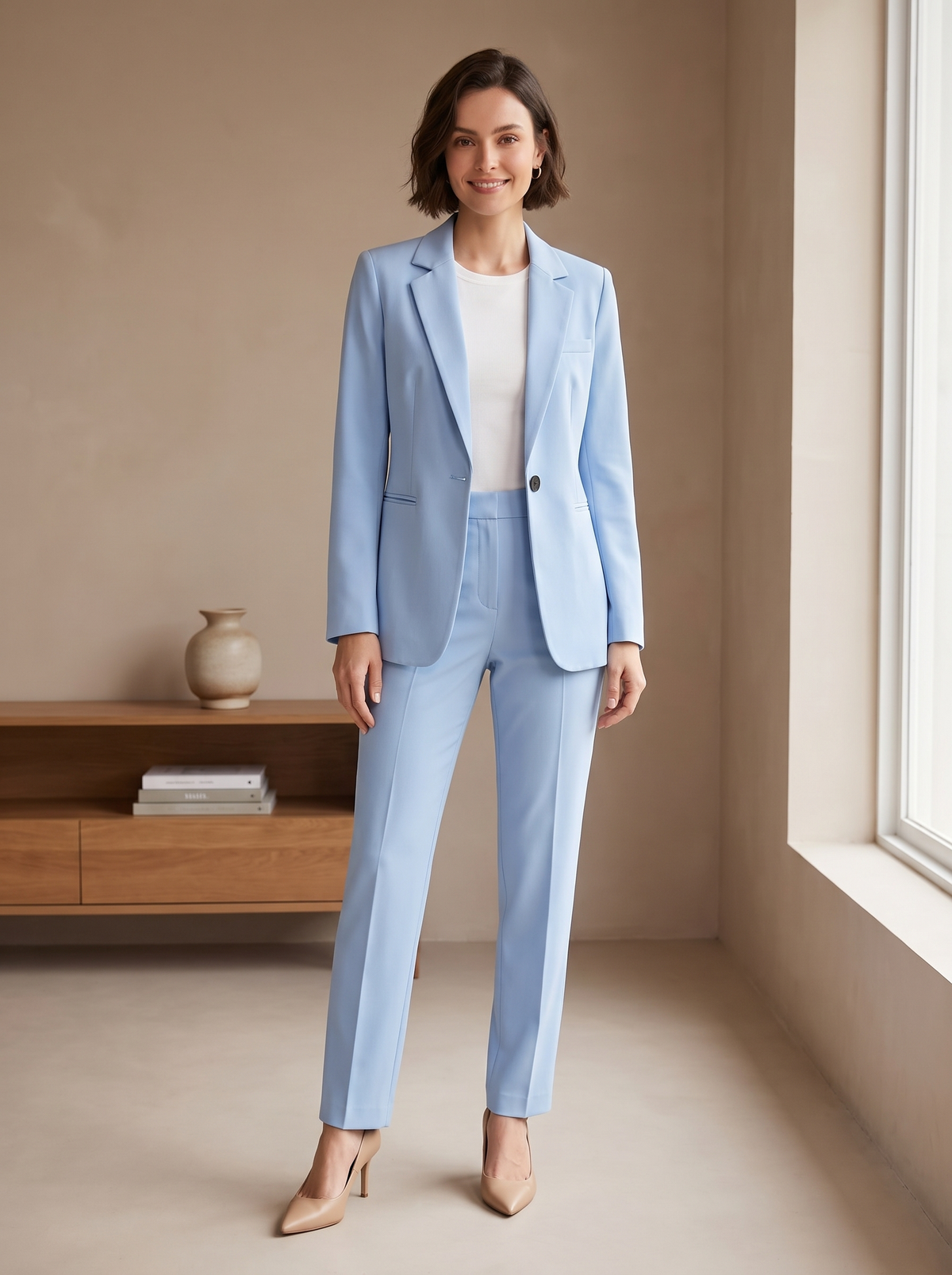 Completo Blazer e Pantaloni Elegante da Donna