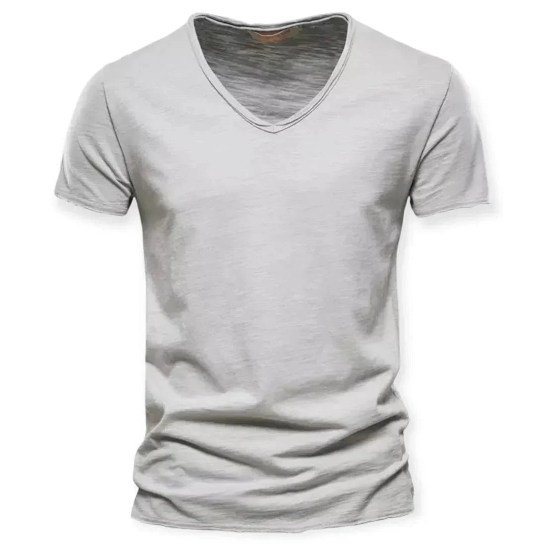 Ανδρικό T-shirt με V λαιμόκοψη
