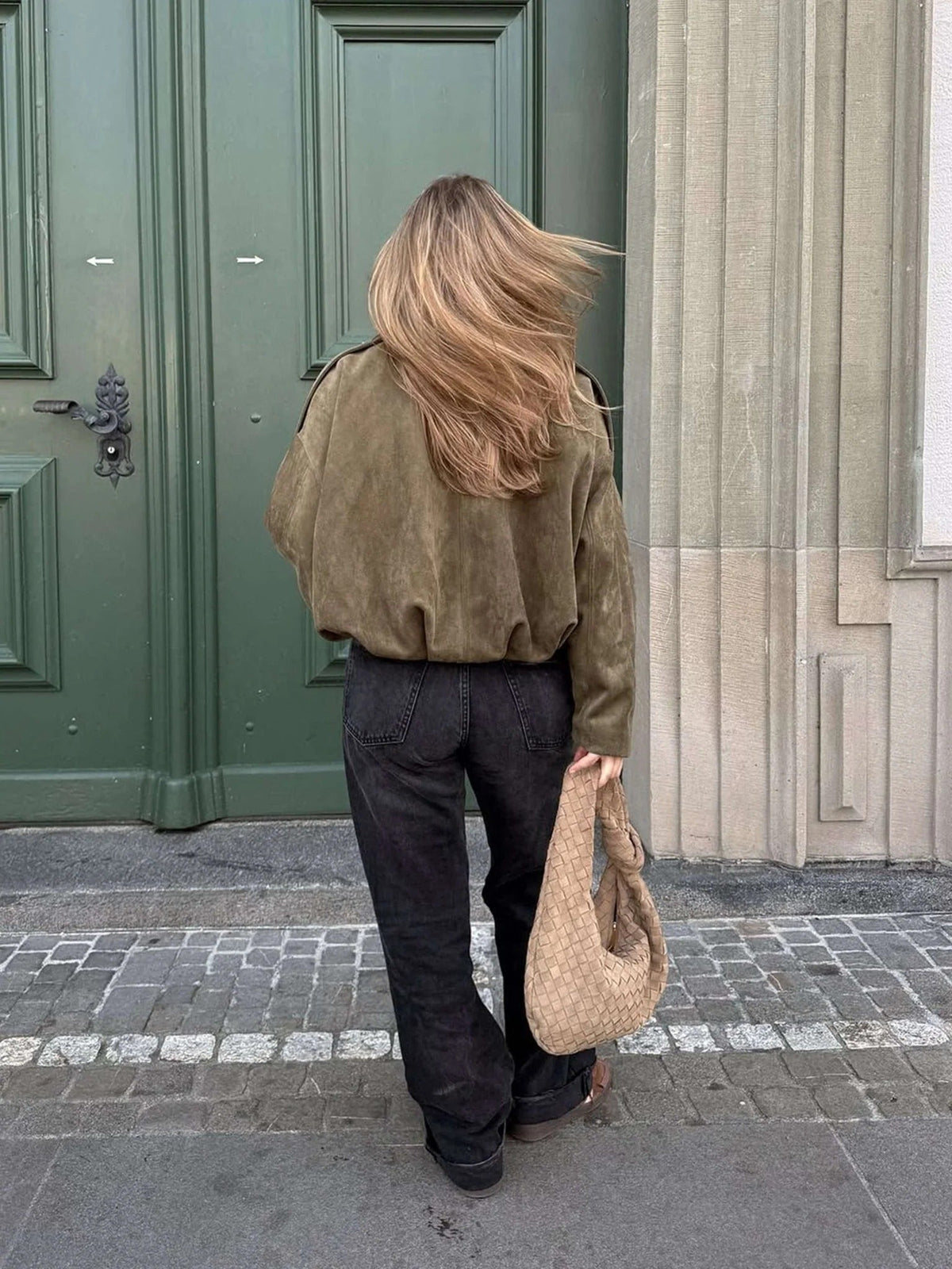 Giacca Bomber da Donna in Stile Casual