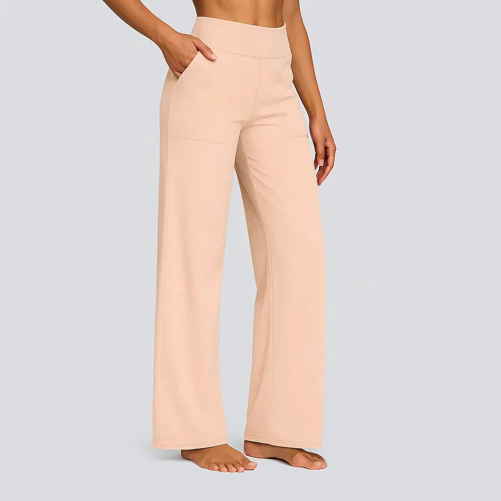 Pantaloni da Yoga Morbidi ed Eleganti da Donna – Activewear a Vita Alta