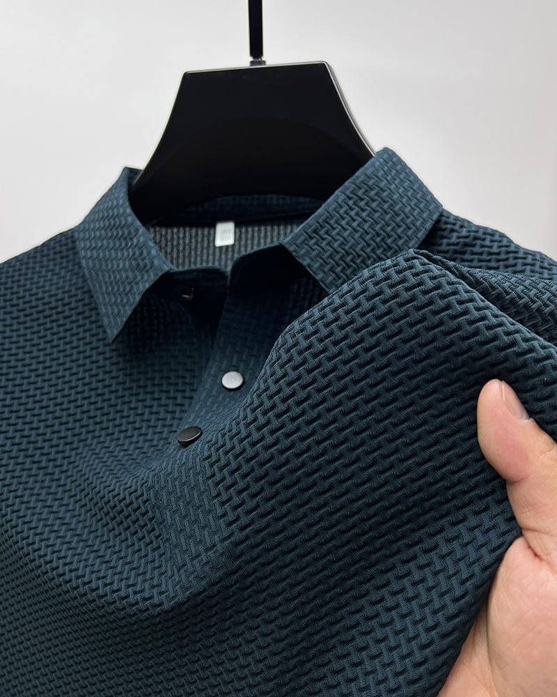 Camicia Estiva Elegante in Seta con Maglia di Lusso