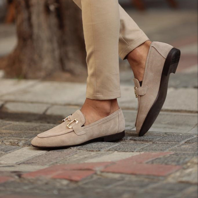 Mocassini Slip-On da Uomo con Morsetto