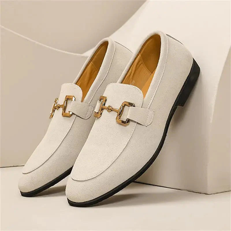 Mocassini Slip-On da Uomo con Morsetto