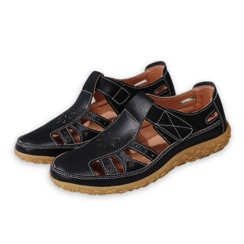AIRFLEXA™ – Komfortable og justerbare damesandaler med velcro-lukning