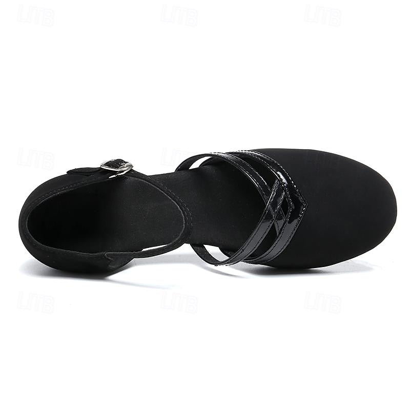 Zapatos de baile modernos de ante: ligeros y flexibles