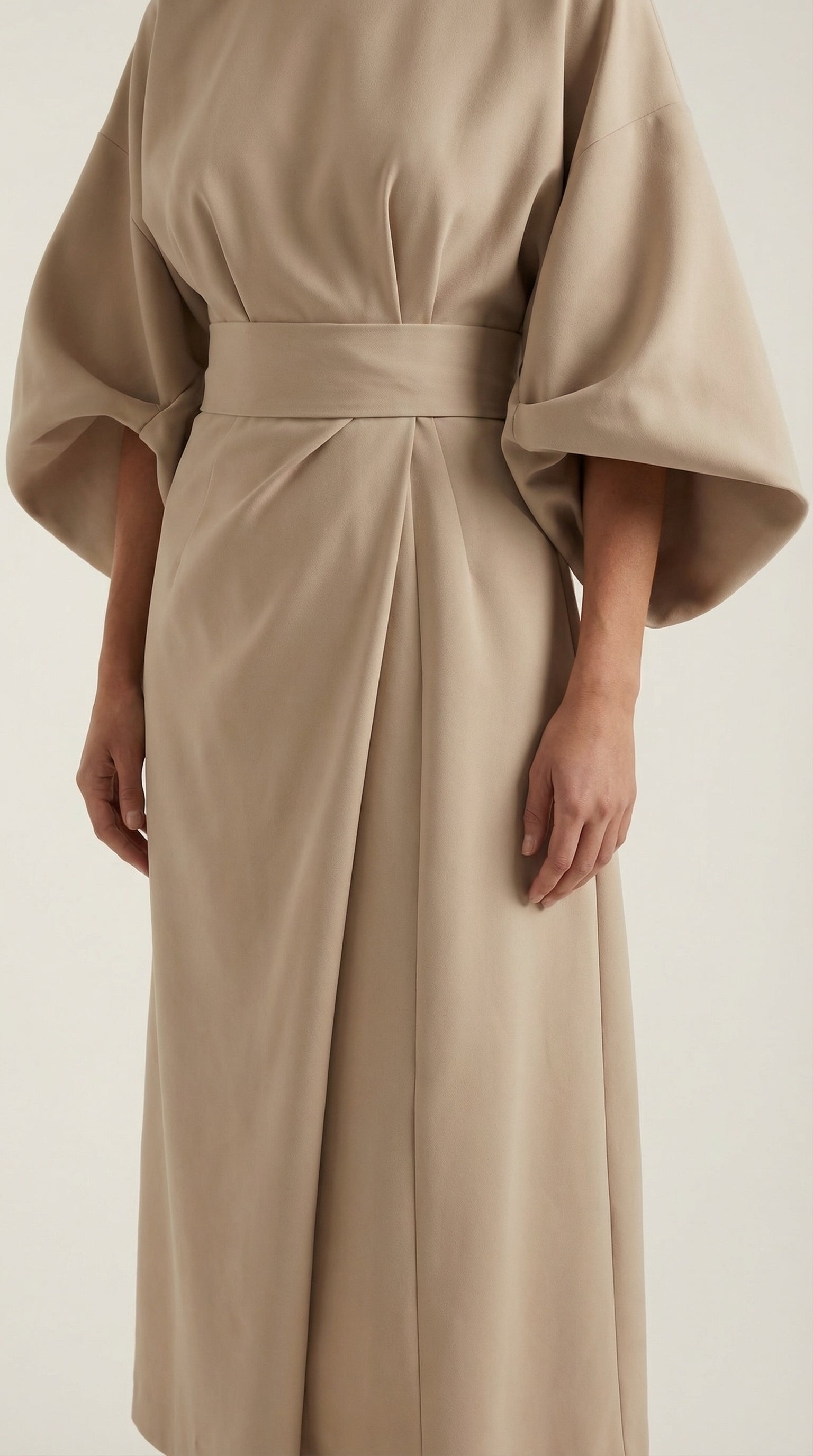 Ana Vestito Maxi con Cintura