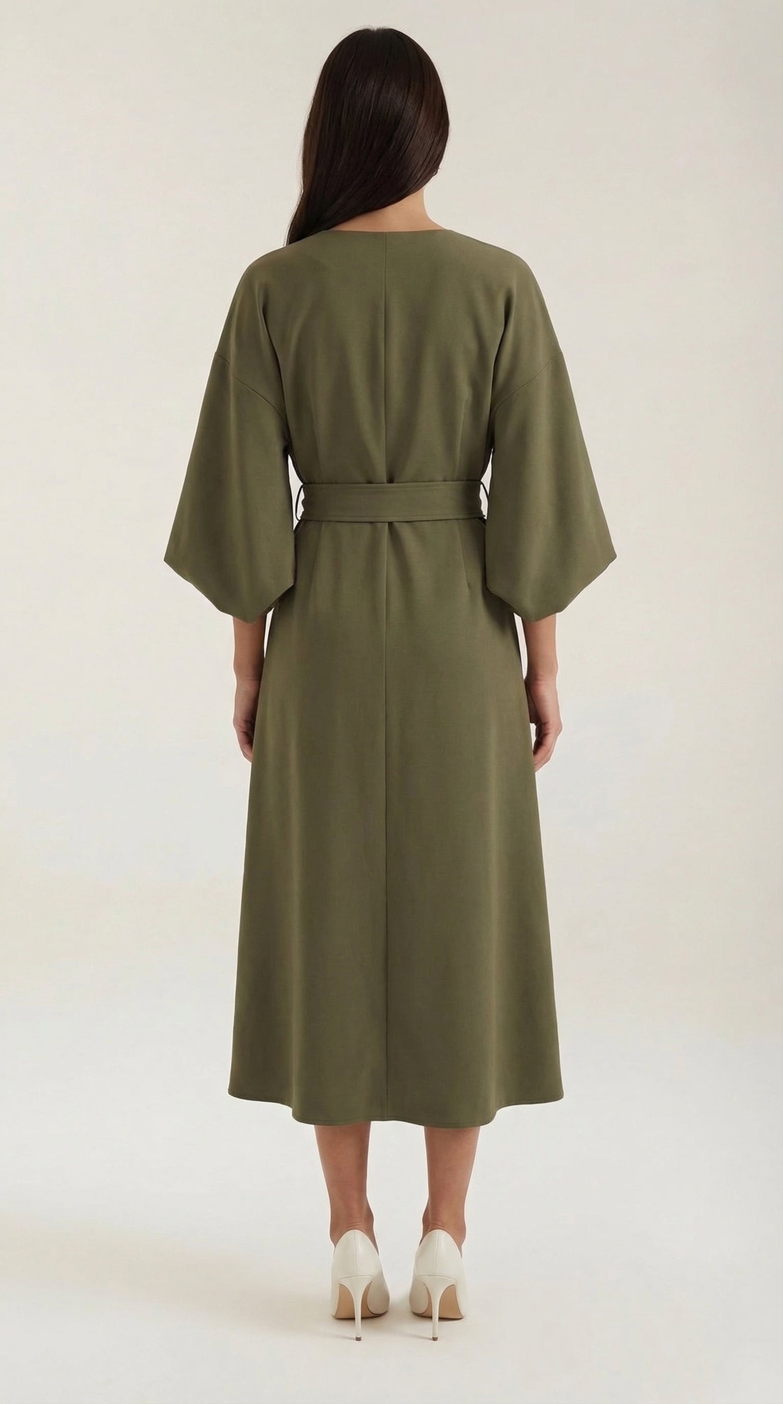 Ana Vestito Maxi con Cintura