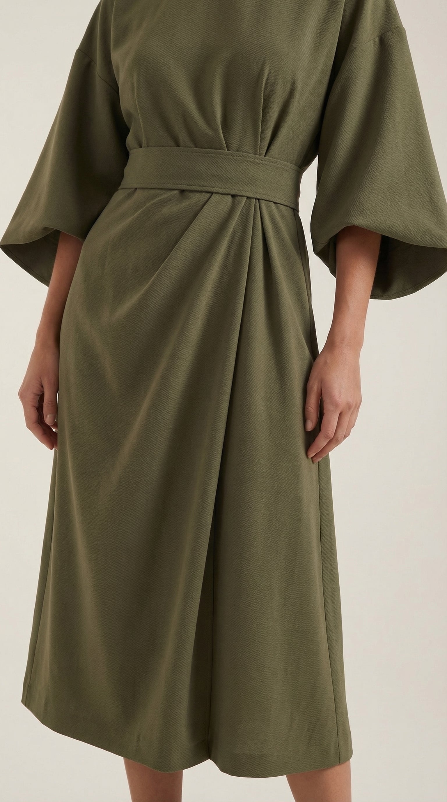 Ana Vestito Maxi con Cintura